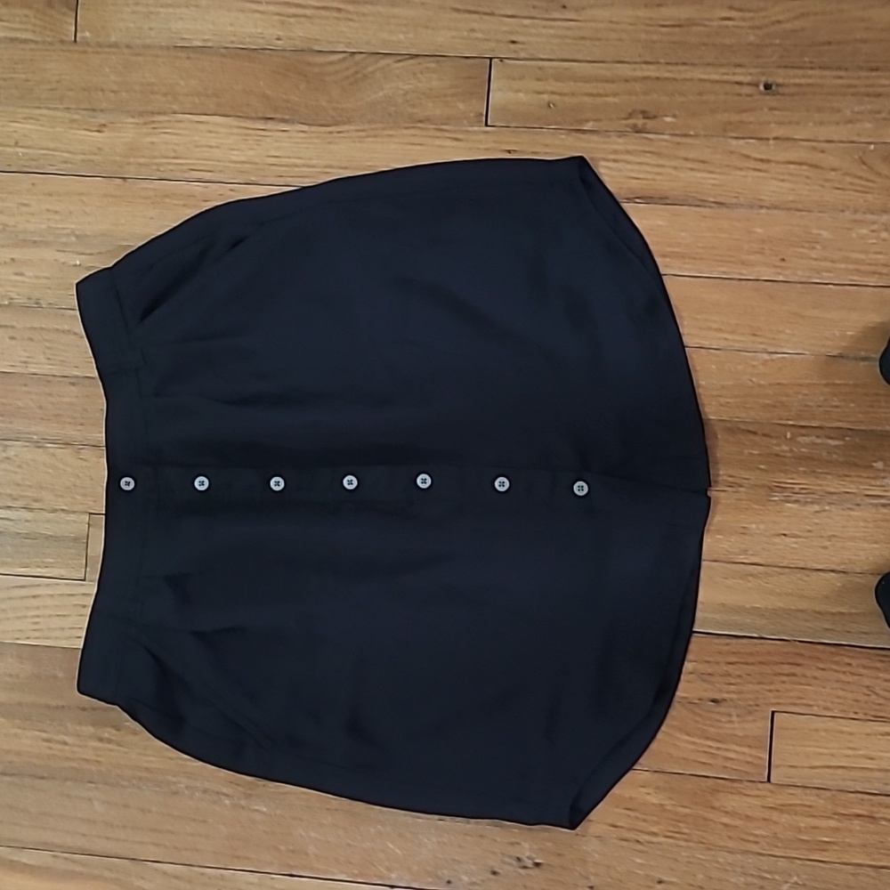 Black loft skirt with pockets size small